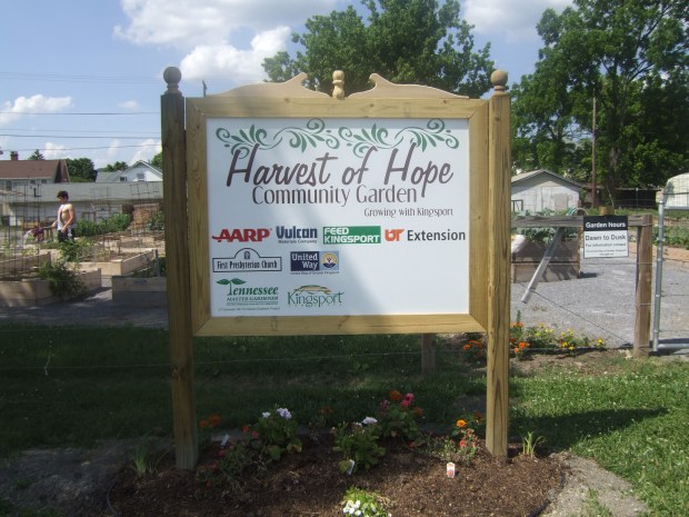 Harvest of Hope sign (2)