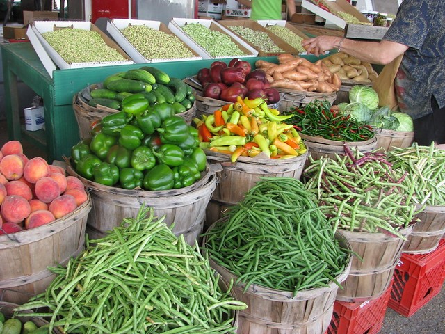 image of fresh vegetables from farms