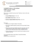 2025 SCS Summer&nbsp;Meals